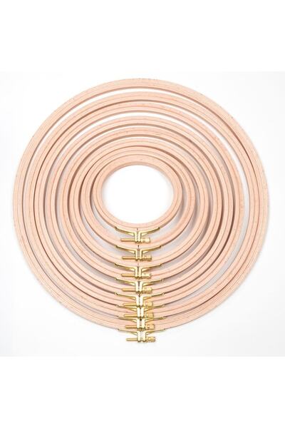 ŞENELYÜN Nurge 8mm Ahşap Vidalı ( 8 Adet ) Kasnak Seti