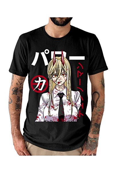 GALASHOP Testere Adam Güç Kanlı Unisex Tişört