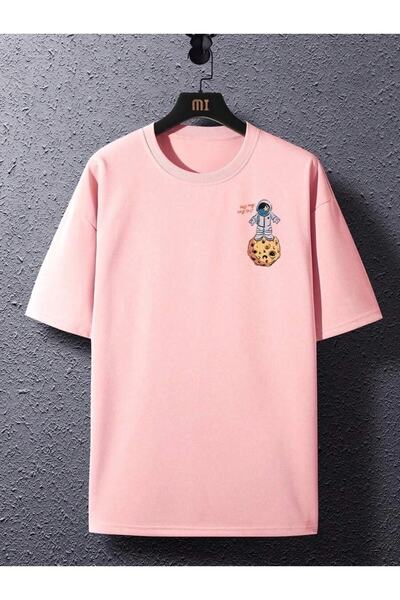 Machetta Μπλουζάκι με υπερμεγέθη Unisex The Galaxy Planet με στάμπα