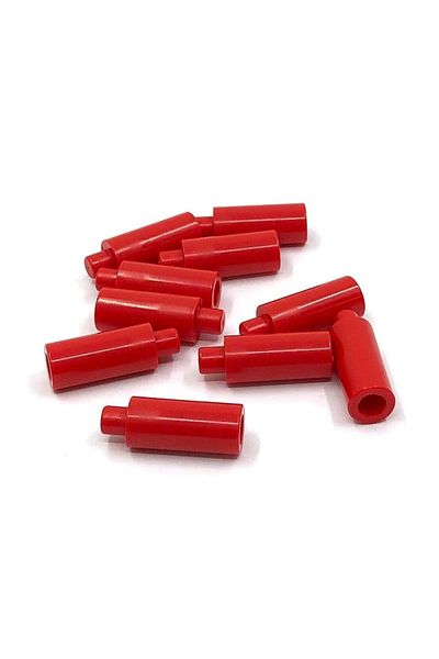 LEGO Original Accessory Moc Custom Minifigure Minifigure Utensil Candle Candle Red 2 Pieces to Send
