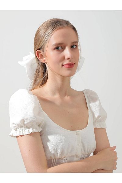 CSR AKSESUAR Cataramă cu arc din organza