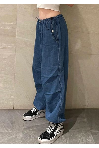 DENİKK Y2k Denim Tactical Παντελόνι