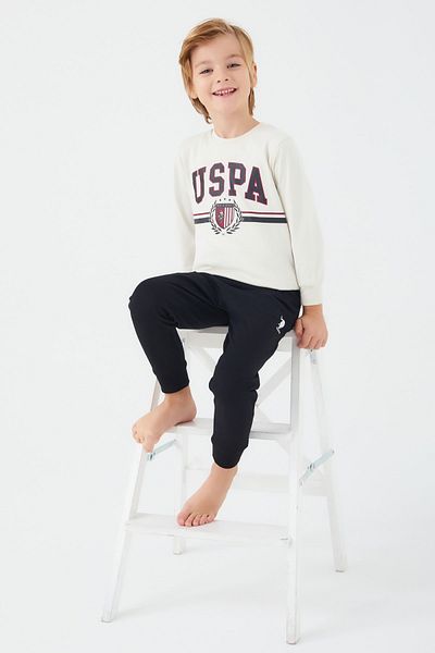 U.S. Polo Assn. Costum dublu pentru băiat cu licență 1191