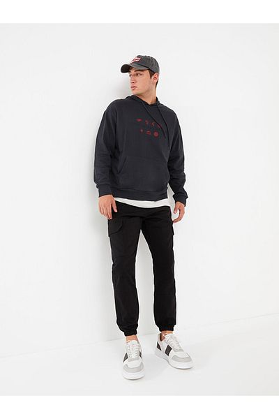 LC Waikiki Ανδρικό παντελόνι Cargo Slim Fit Gabardine