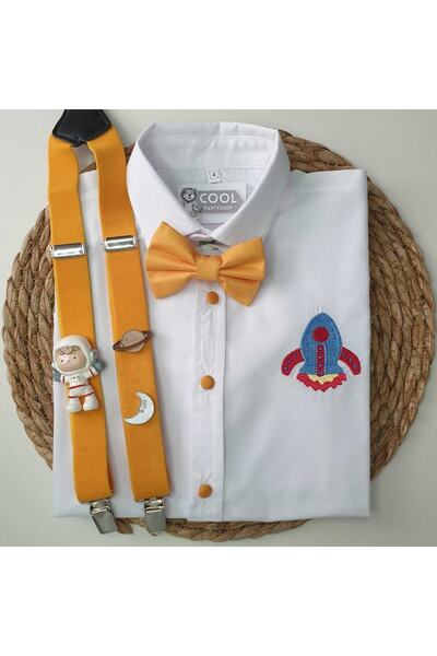 cool partyshop Space Concept Sling Bow Tie Shirt