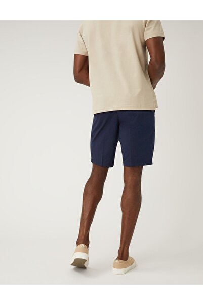 Marks & Spencer Saf Pamuklu Regular Fit Chino Şort