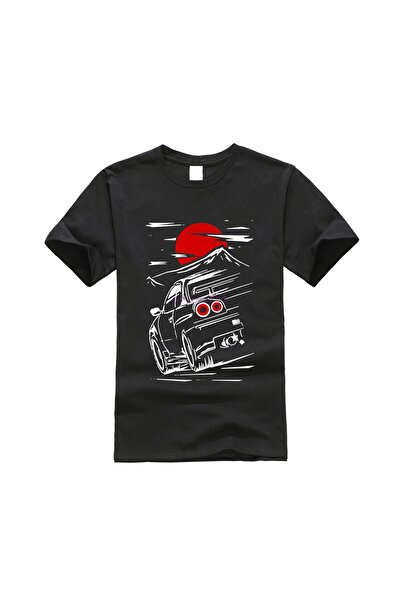 GALASHOP Nissan Skyline Gtr Rb26 R32 R33 R34 Unisex Pamuklu Tişört
