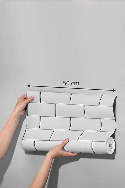 Renklendir Hayatını Self-Adhesive Wall-Tile Coating Foil 50cm X 10m