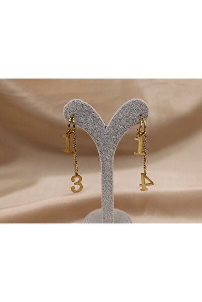 Vitastyle الذهب 13-14 عدد نموذج القرط