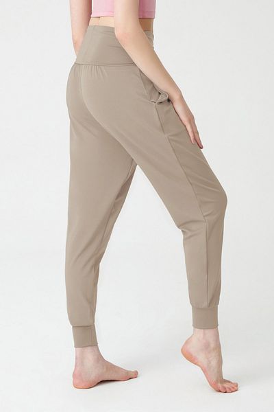 Los Ojos Norkový pas Elastický Shalwar Look Haremové kalhoty Jóga Joggers
