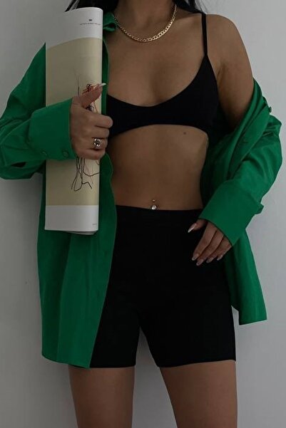 lovebox Women's Black Cycling Shorts 23S03013