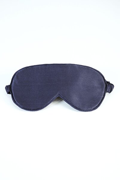 Nomads Felt Saf Ipek Uyku Maskesi Göz Bandı | Unisex | Lacivert