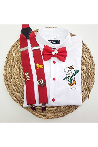 cool partyshop Stone Age Concept Sling Bow Tie Shirt