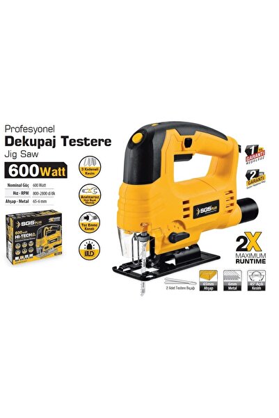 SGS Profesyonel Dekupaj Testere 600 Watt