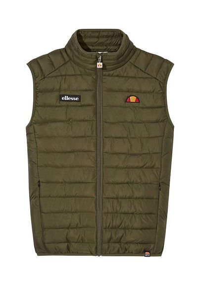 Ellesse Herren Stepp-Weste BARDY - Gilet, ärmellos, Stehkragen, Reißverschluss