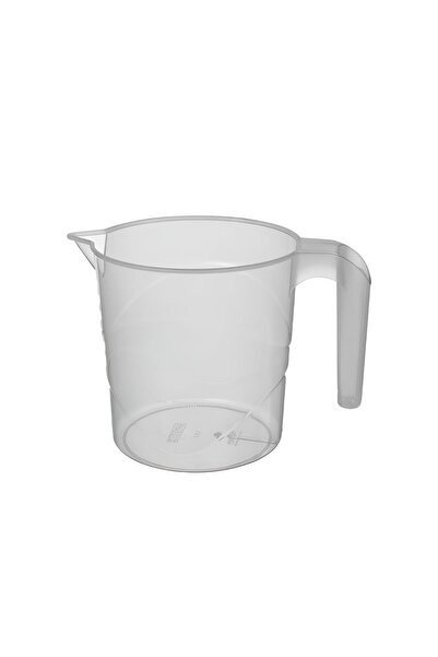 ÖZATAK PLASTİK Su Maşrapası Plastik Su Kabı Maşrapa Tuvalet Banyo Maşrafası Gri