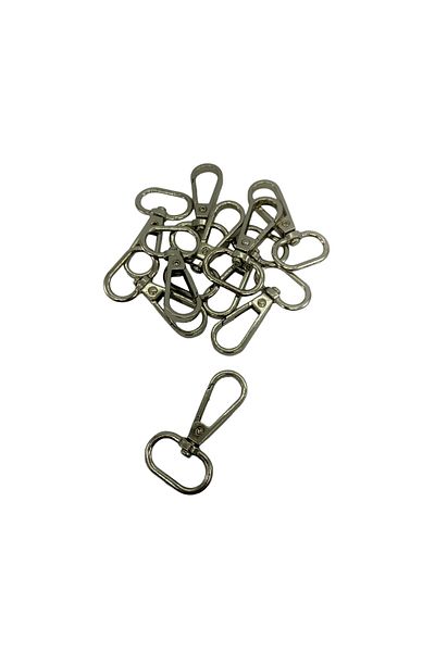 aladepo Αξεσουάρ τσάντας με γάντζο 2 cm (10 ΤΕΜ)