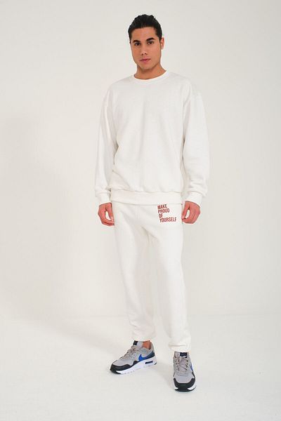 C&C OKULCUNUZ Σετ φόρμας Crew Neck - Make Proud Of Yourself Basic