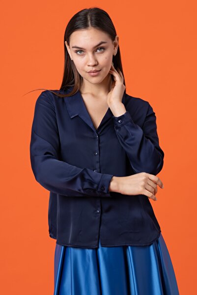 Shahiqa Yakalı Şık Bluz