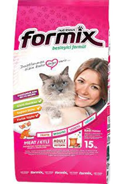 NUTRİTİOUS Formix Etli Yetişkin Kedi Maması 15 Kg