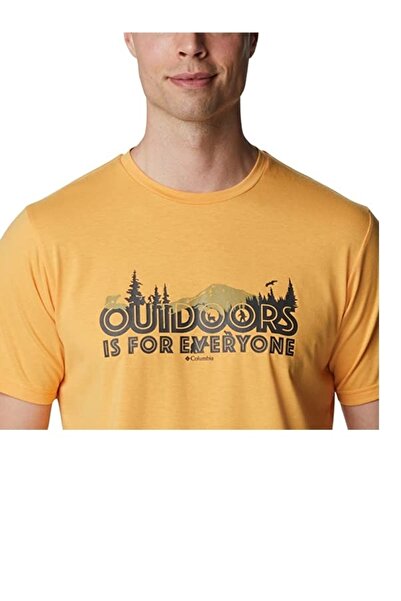 Columbia Mens Sun Trek Short Sleeve Graphic Tee Erkek T-shırt