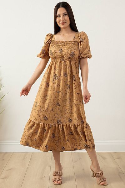 PULLIMM Rochie Gipeli cu imprimeu flori 508-2698