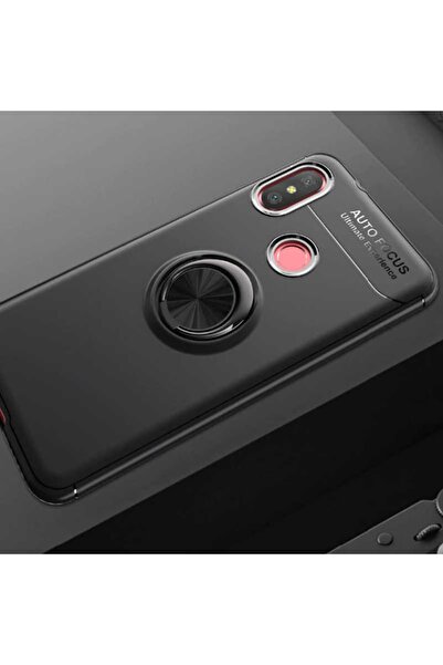 ZM STORE جراب Xiaomi Mi A2 Lite ذو سطح خلفي ناعم وناعم مع حامل حلقي