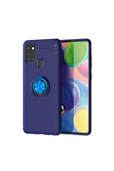 ZM STORE Samsung Galaxy M31 Kılıf Yüzüklü Standlı Pürüzsüz Ve Soft Arka Yüzey...