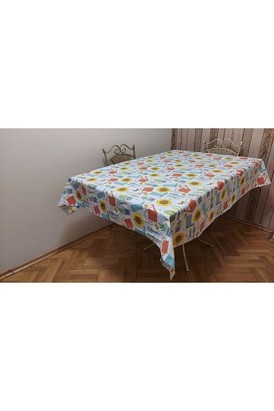 gonk Rectangular Duck (LIQUID PUSHER, SPOT-PROOF) Fabric, Dining Table Cloth