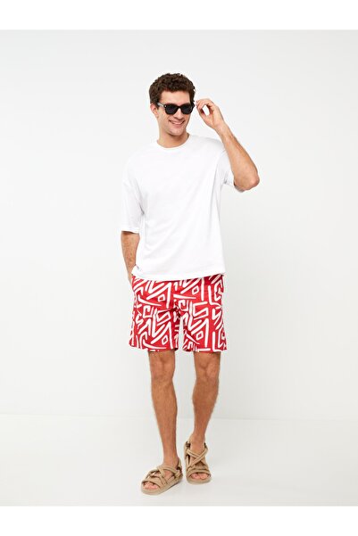 LC Waikiki Men's Patterned Short Length Sea Shorts