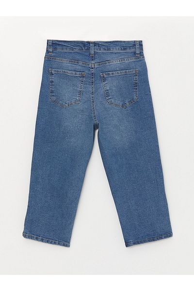 LC Waikiki Slim Fit dámské džíny Capri s pravidelným pasem