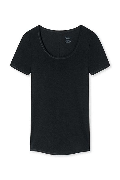 Schiesser Damen T-Shirt - Rundhals, Unterhemd, Personal Fit, Basic, Stretch