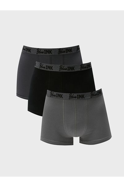 LC Waikiki Szabványos forma, rugalmas szövet férfi boxer, 3 részes