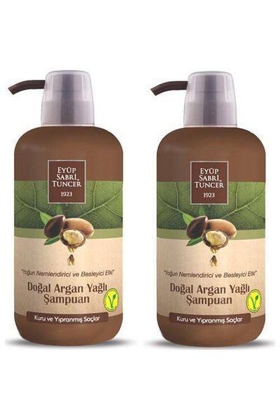 Eyüp Sabri Tuncer Natural Argan Oil Shampoo 600 ml X 2
