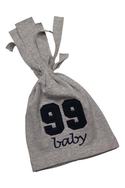 Albimama 99 Nakıslı Kukuletalı Bebek Bere (esnek Kumas)