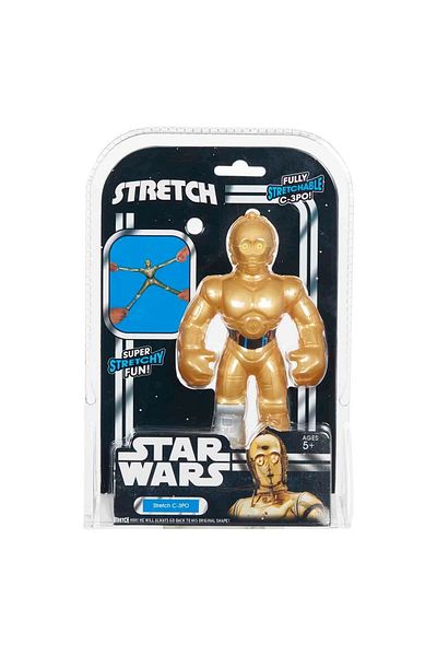 Stretch Armstrong C-3Po Mini Star Wars Figure Toy