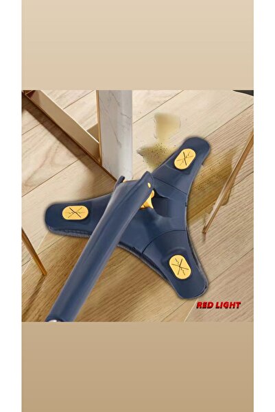 Red Light Kendinden Sıkmalı Lüx Üçgen Mop Yedek Bezli (beyaz)