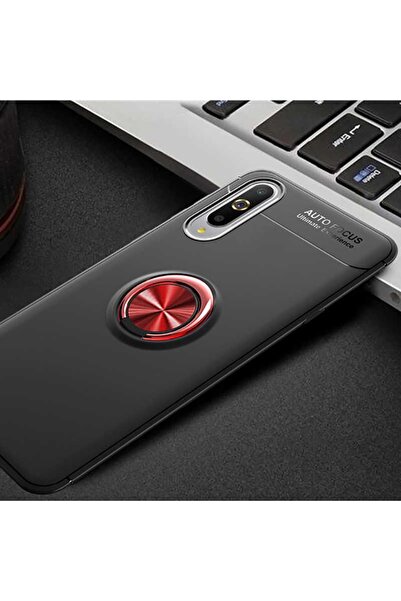 ZM STORE Xiaomi Mi A3 Kılıf Yüzüklü Standlı Pürüzsüz Ve Soft Arka Yüzey Ravel...