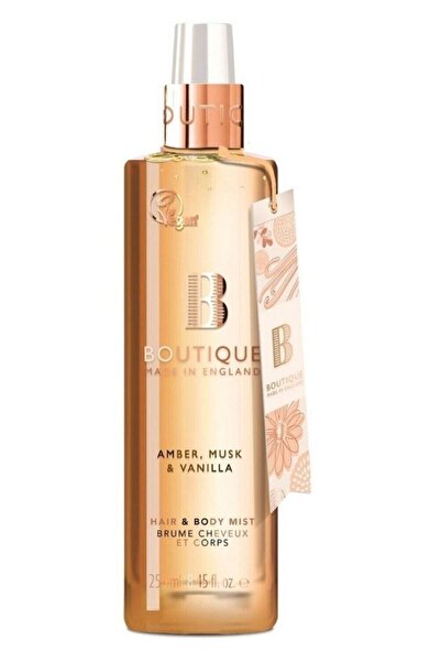 Boutique Bm Amber Musk & Vanilla Saç Ve Vücut Spreyi 250 Ml