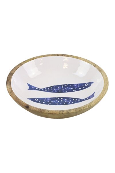 Hoff Interieur Fische Balık Desenli Mango Kase 25 cm