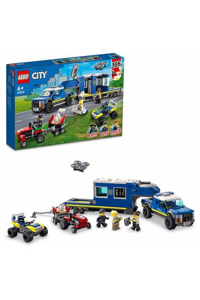 LEGO شاحنة قيادة متنقلة لشرطة المدينة 60315