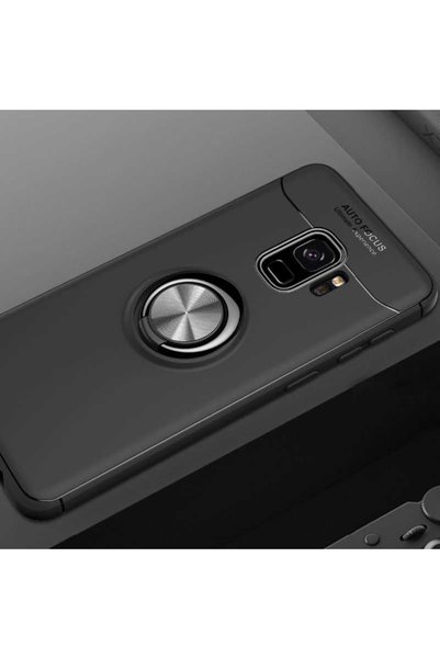 ZM STORE حافظة سامسونج جالاكسي S9، سطح خلفي ناعم وناعم مع حامل حلقي