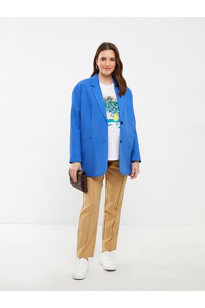 LC Waikiki Elastic Waist Straight Pocket Detailed Maternity Trousers