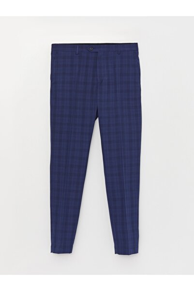 LC Waikiki Pantaloni pentru bărbați în carouri slim fit