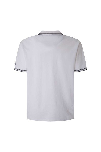 Pepe Jeans Herren Poloshirt - JETT, Kurzarm, Knopfleiste, Einfarbig