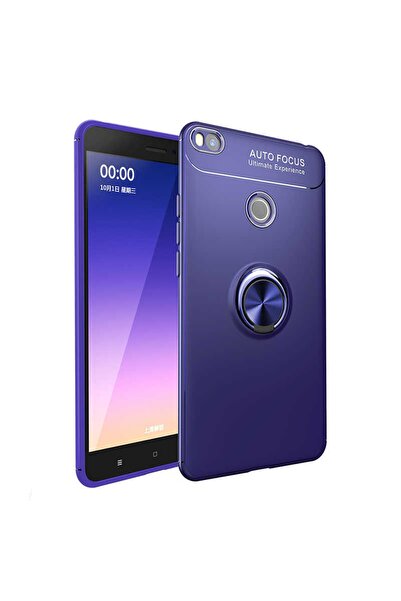 ZM STORE حافظة هاتف Xiaomi Mi Max 2 مع حامل حلقي وغطاء رافيل ذو سطح خلفي ناعم...