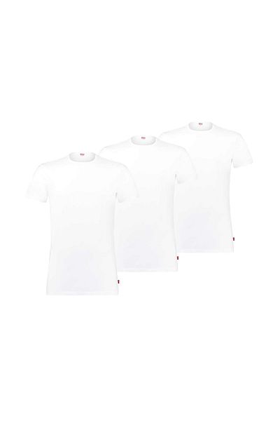Levi's Herren T-Shirts, 3er Pack - Rundhals 3P ECOM, Kurzarm, einfarbig