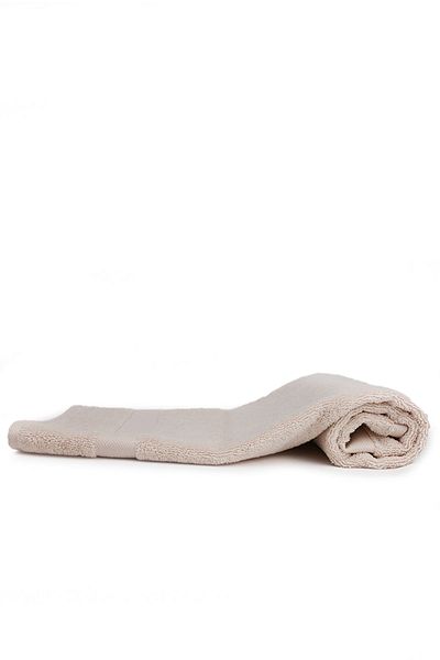 Taka Fabrics Πετσέτα προσώπου Wave 100% βαμβακερή Μέγεθος 50x80 cm Σαμπάνια