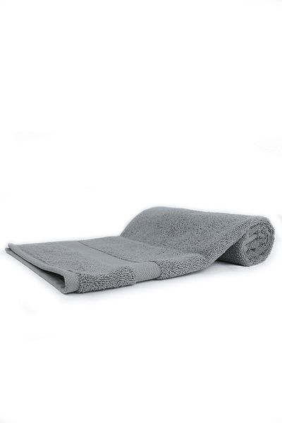 Taka Fabrics Wave 100% Cotton - Hand Face Towel, 50x80 Cm, Dark Gray