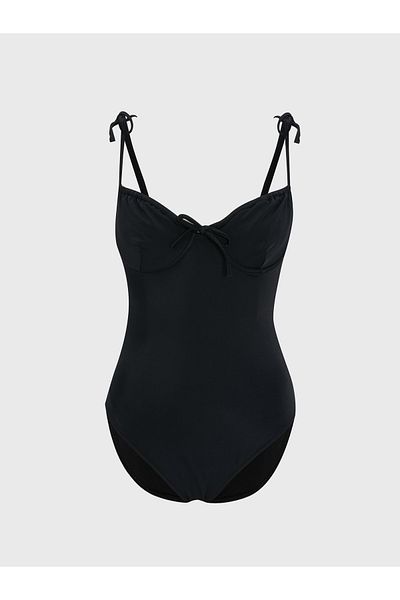LC Waikiki Einfarbiger Badeanzug für Damen